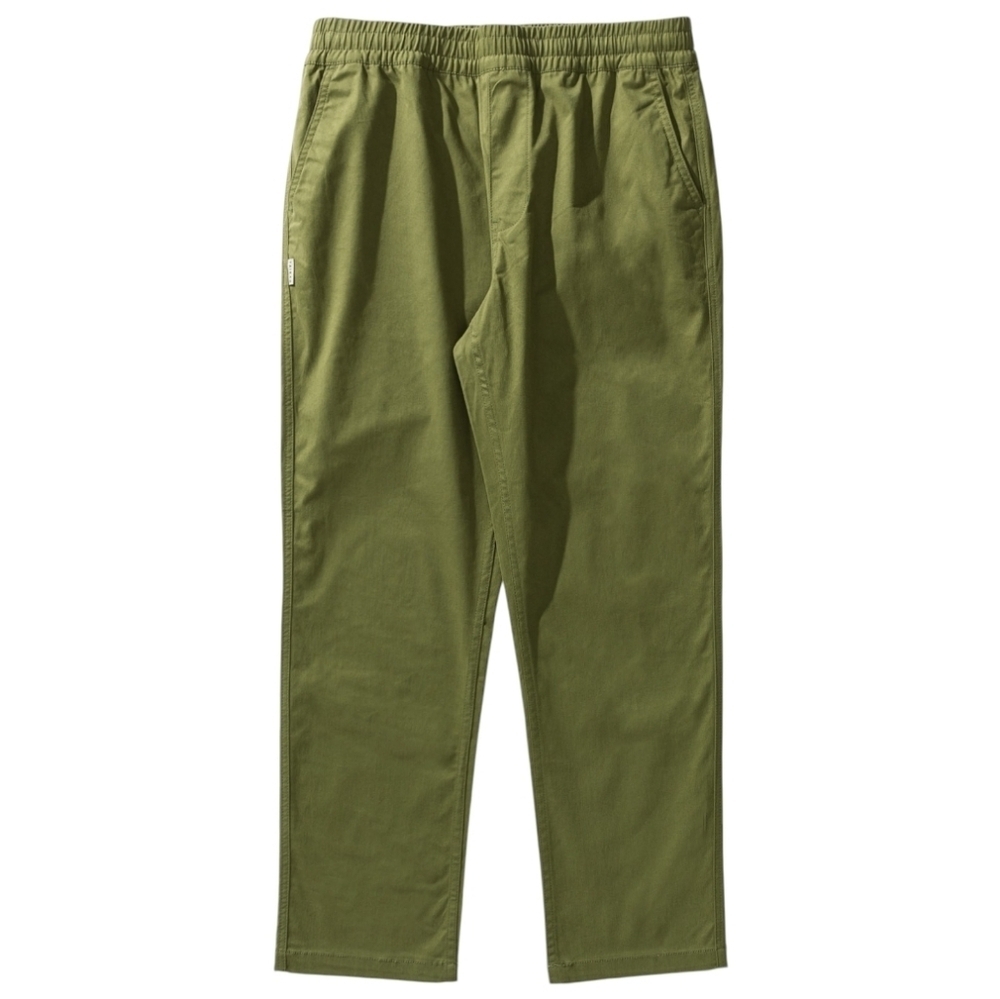 Taikan Relaxed Chino Pants Women Small Green Pull On Streetwear